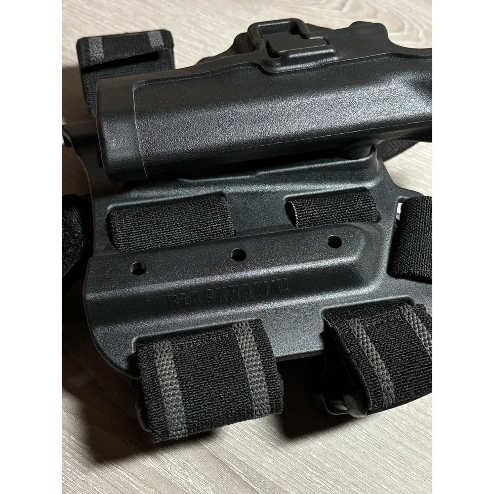 Blackhawk Serpa Level 2 Tactical Holster Platform Drop Leg Rig Black Utility